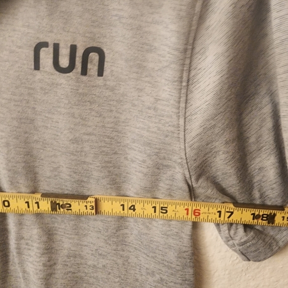 Nike Run Dri-Fit Gray Polo Shirt Mens Small - Picture 7 of 8